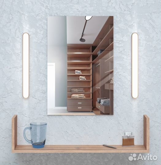 Полка Даминарт Настенная Прямая настенная Скоба 80