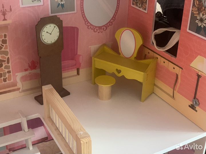 Кукольный домик Барби Нежность с мебелью