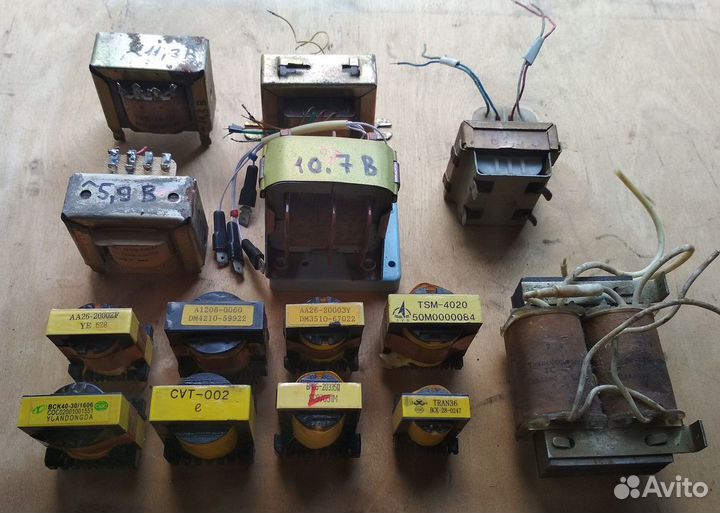 Трансформаторы, дроссели, катушки, феррит