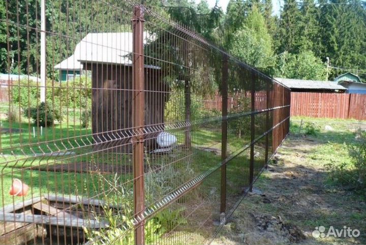 Забор металлический с гарантией быстро