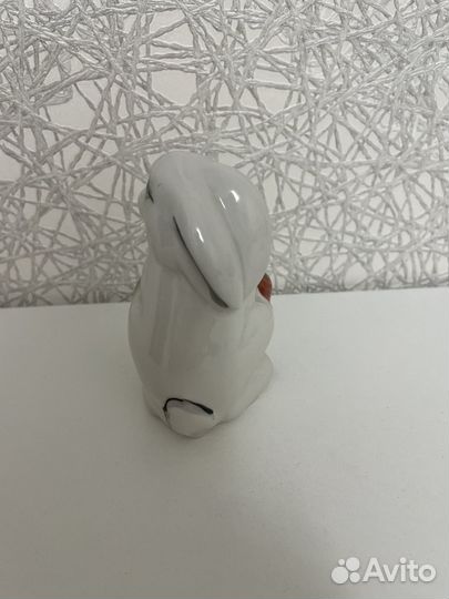 Фарфоровая статуэтка Заяц СССР