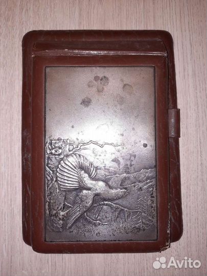 Блокнот, записная книжка, глухарь, серебро