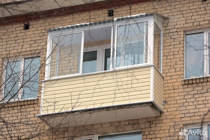 Раздвижной балкон в 