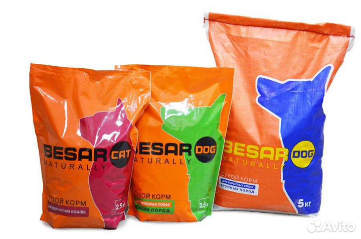 Корма для собак, кошек