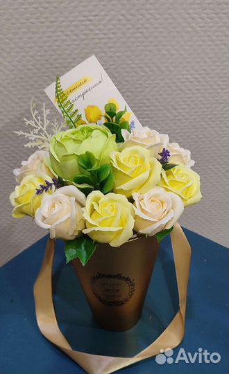 Мыльные розы букеты