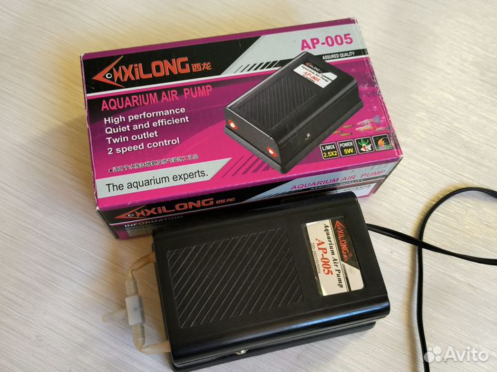 Компрессор для аквариума