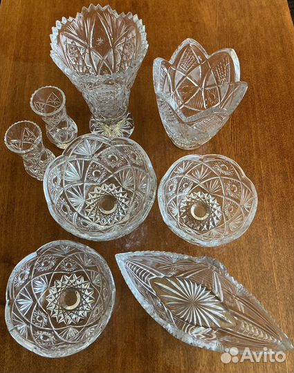 Хрустальные вазы