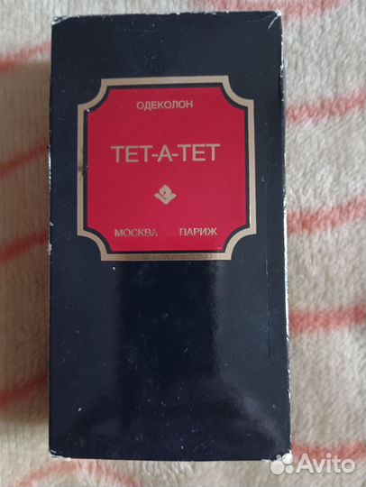 Одеколон СССР тет- а-тет