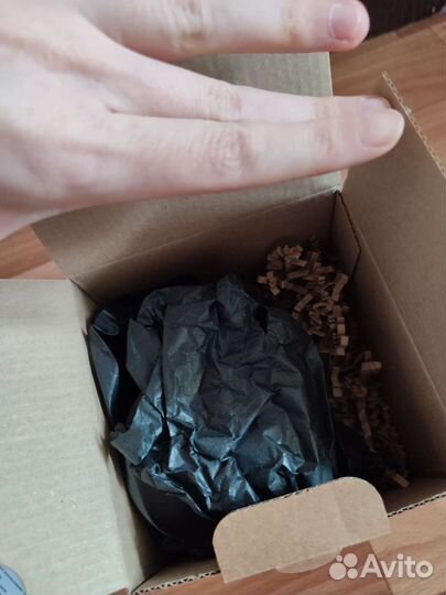 Свеча ароматическая кашемир с древесным фителем