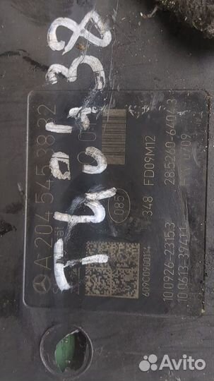 Блок абс, насос Mercedes C W204, 2010