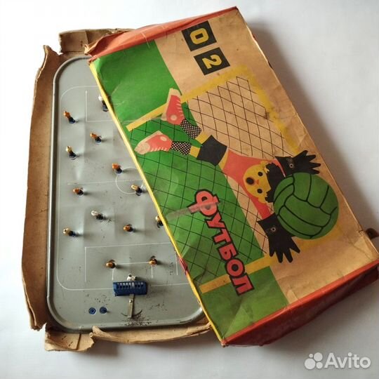 Настольная игра Футбол. СССР. Рабочая