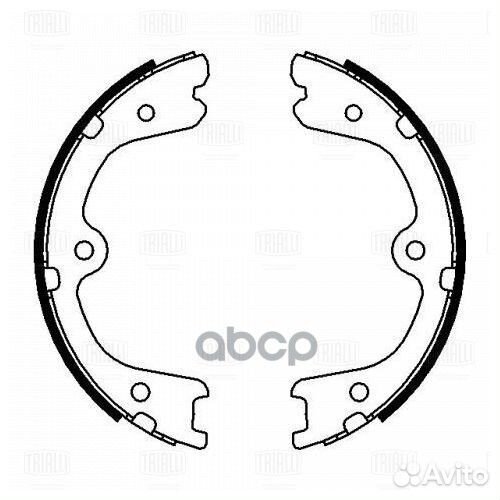 Колодки торм. для а/м Nissan Pathfinder (05) ба