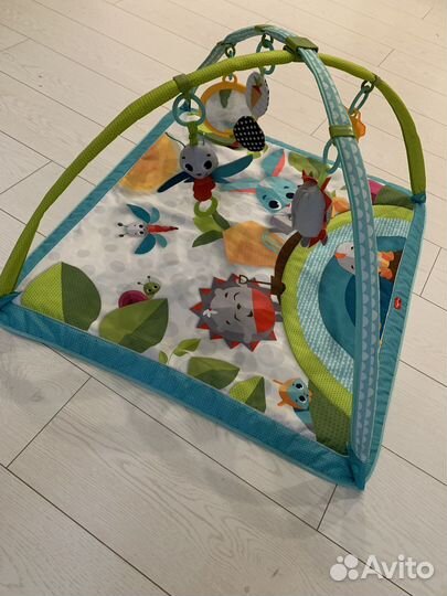 Развивающий коврик tiny love солнечная полянка