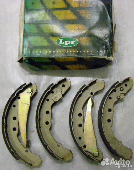 Колодки торм. барабанные VW caddy/GOlF/passat/audi