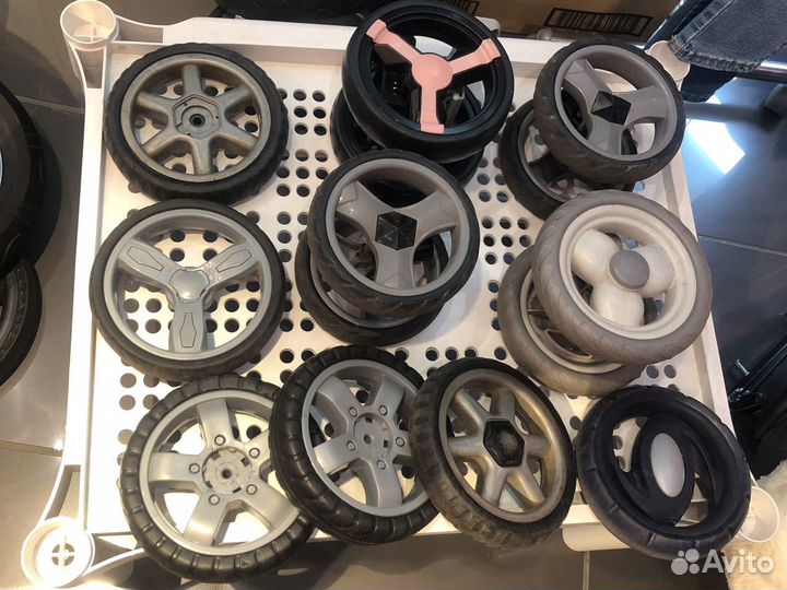 Колеса для прогулочной коляски