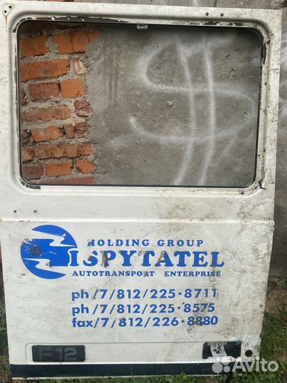 Левая дверь volvo f12