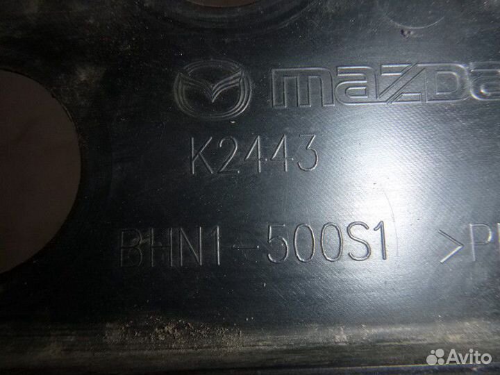 Пыльник переднего бампера mazda 3 (BM) 2013- 2016