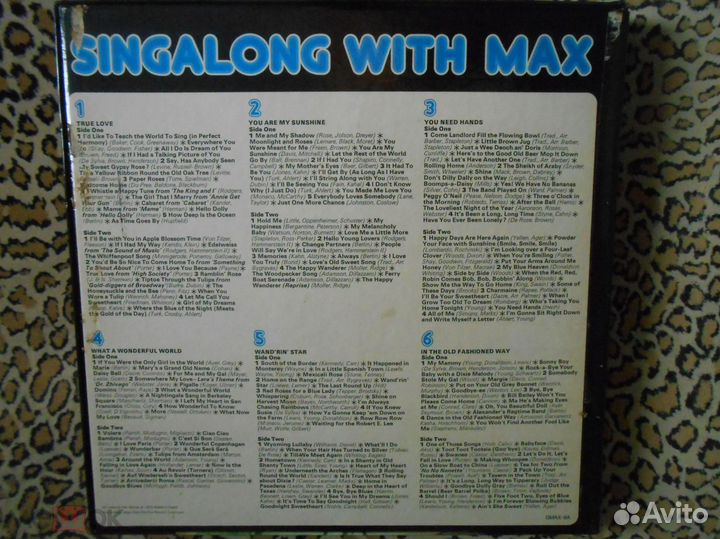 6LP MAX bygraves - MAX singalong with