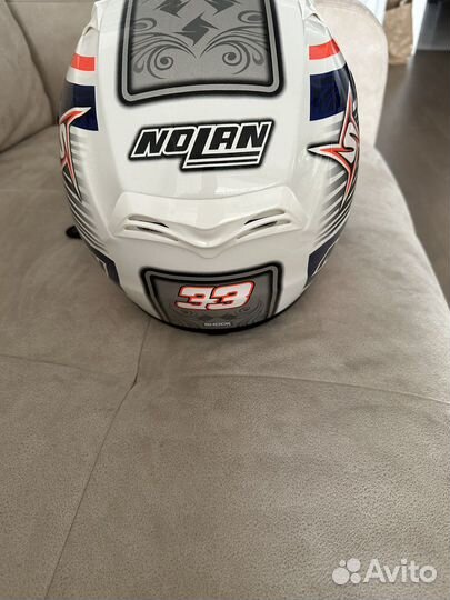 Мотошлем nolan размер m