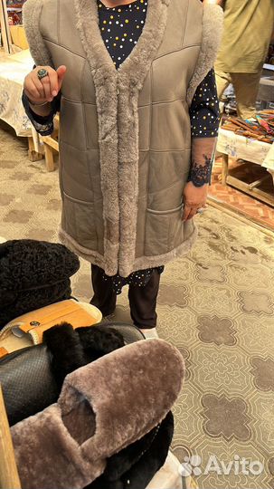 Жилетка меховая