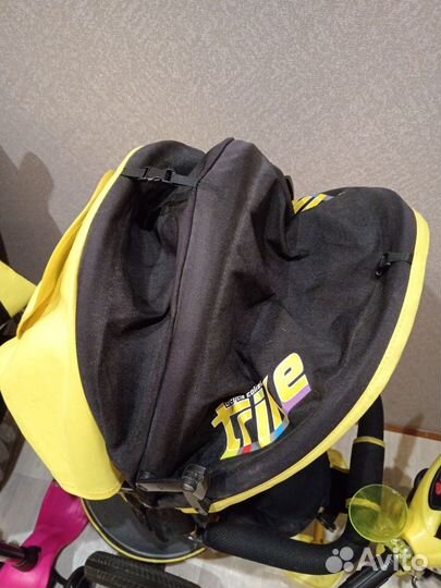 Велосипед коляска с ручкой