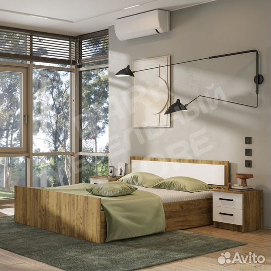 Кровать двуспальная