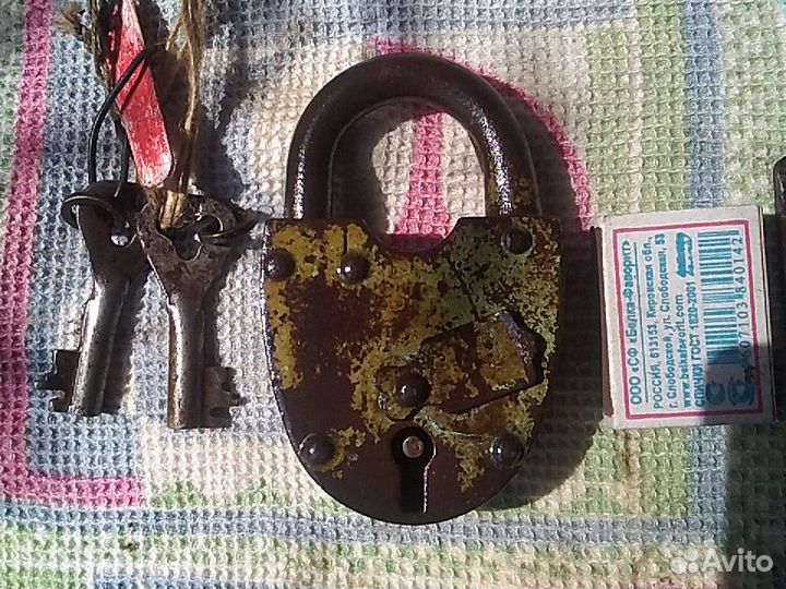 Замок навесной амбарный