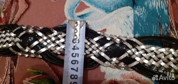 Ремень кожзам, широкий