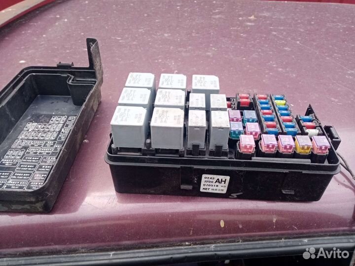 Блок предохранителей шевролет лачети