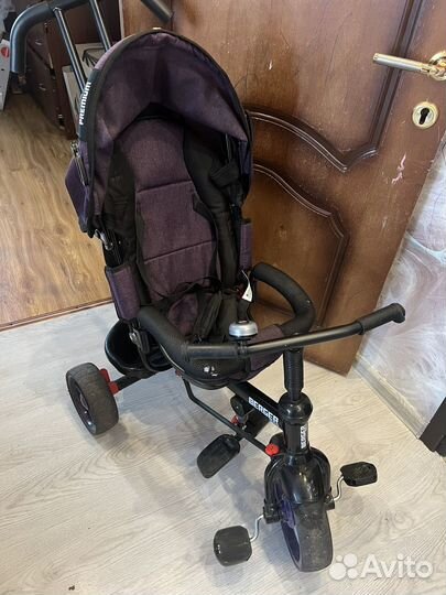 Велосипед коляска с ручкой