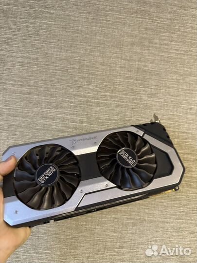 Видеокарта 1070 palit