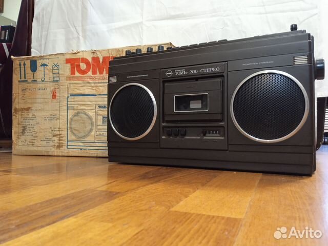 Магнитофон томь 206 стерео (СССР) купить в Москве | Электроника | Авито