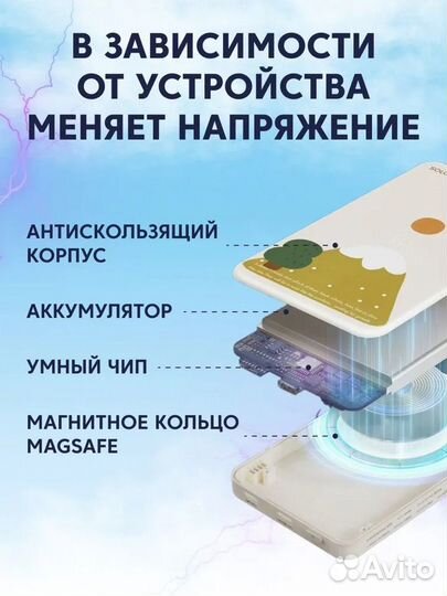 Внешний аккумулятор 5000mAh W9 чёрный Solove