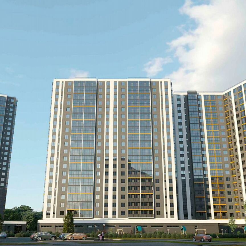 1-к. квартира, 38 м², 7/13 эт.