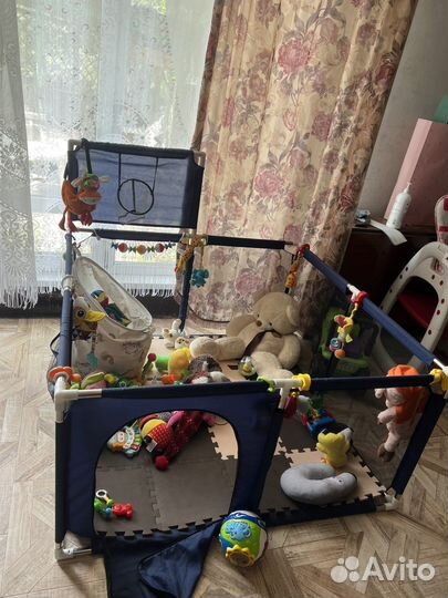 Большой детский манеж