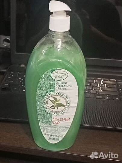 Мыло жидкое 1л, Гель для душа плюс шампунь