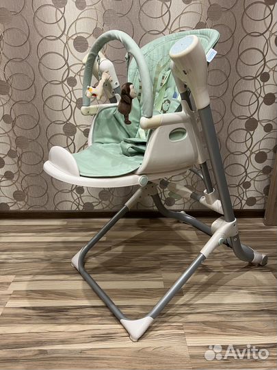 Электрокачели, шезлонг, стульчик для кормления