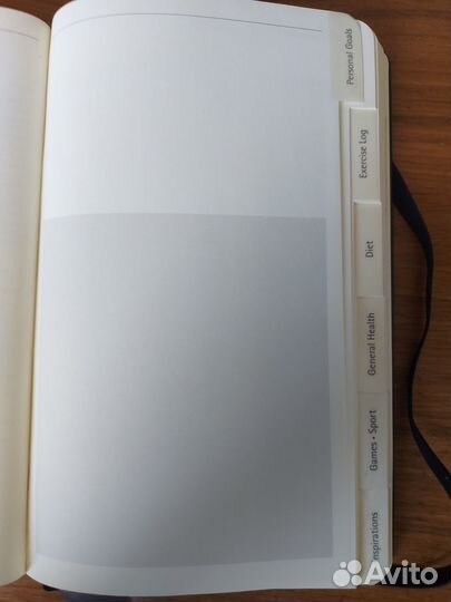 Записная книжка Moleskine wellness journal