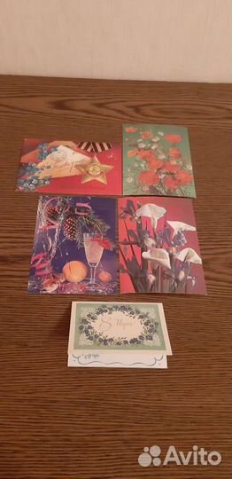 Открытки и конверты почтовые советские