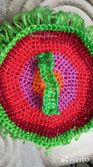 Мочалка ручной работы