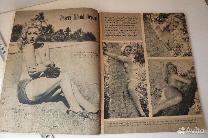 Винтажный шведский журнал ню