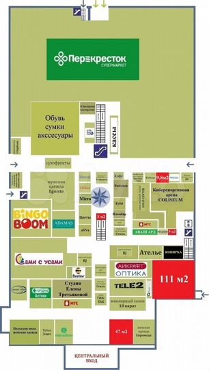 График 24/7 в ТЦ Парус