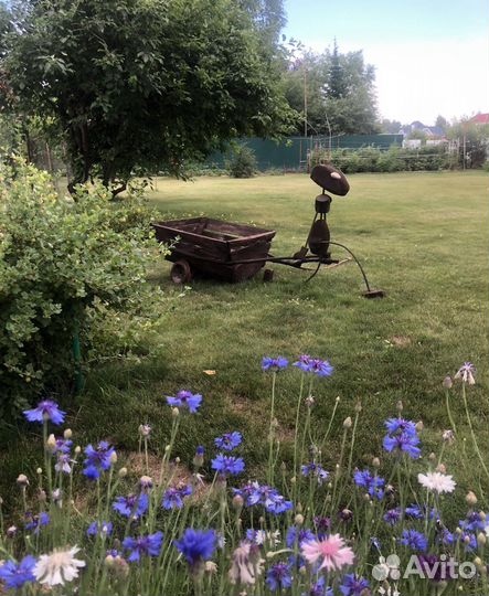 Фигуры садовые из дерева