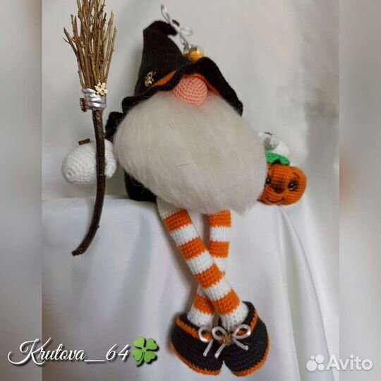 Вязаные гномы. Кукла Бонни. Подарок. Игрушка