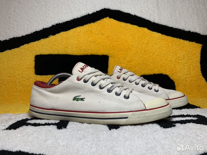 Кеды Lacoste 42,5 8,5uk оригинал