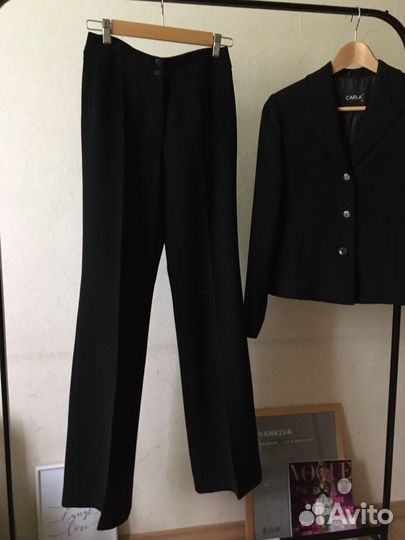 Костюм женский брючный черный