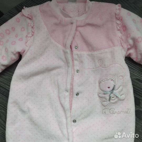 Комбинезоны утепленный рост 68