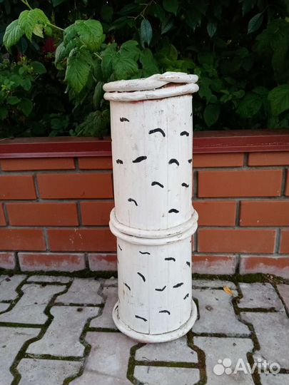 Старинная деревянная маслобойка