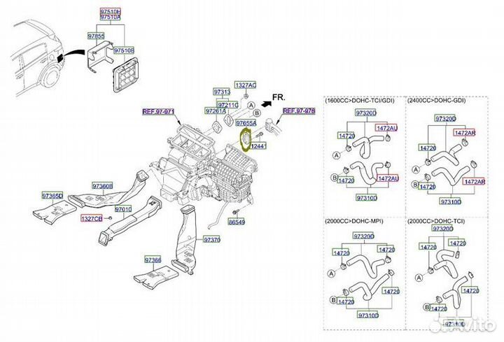 Прокладка Kia Sportage QL G4nalh714830 2021