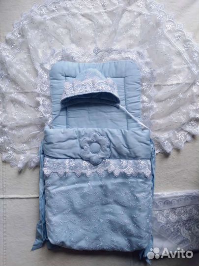 Конверт на выписку с шапочкой